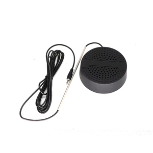 Système d'interphone de fenêtre portable haute puissance avec microphone à condensateur et col de cygne, haut-parleur filaire bidirectionnel pour magasins et entreprises - Product Image 2