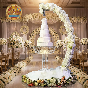 Soporte de Acero Inoxidable para Decoraciones de Bodas, Navidad, Halloween, Accesorios para Cabina de Fotos, Decoración <span class=keywords><strong>del</strong></span> Hogar, Soporte para Flores - Resistente a los Rayos UV - Product Image 1