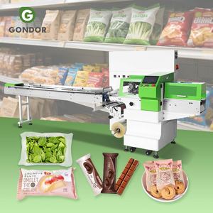 Fully Automatic Brazilian Cheese Croissant Bread Roll Cookie Packaged Mini Biscuit Packing Packaging Machine - Product Image 1
