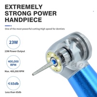 Turbine dentaire haute vitesse sans ombre à LED Airotor avec 5 lumières LED, 5 jets d'eau, puissance 23W