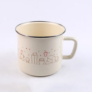 Vente en gros de Offre Spéciale tasses en émail de sublimation tasse en émail impression personnalisée gobelet camping randonnée tasses - Product Image 3
