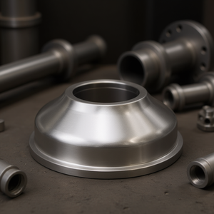 Rosette en acier inoxydable avec trou rond de 26 mm de diamètre pour raccord de tuyauterie - Product Image 3