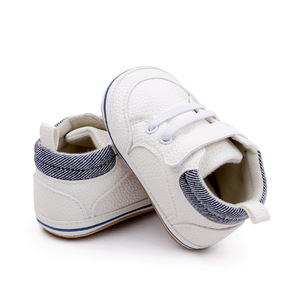 Baby Girl and Boy Shoes Soft Pu Anti-<b>slip</b> Sole Casual Style Baby Prewalker Classical Walking Shoes - Product Image 5