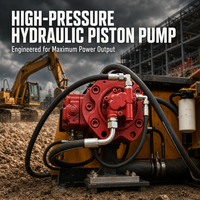 Pompe hydraulique principale à pistons axiaux en tandem haute pression, ensemble complet de pompe pour excavatrice de 20 à 22 tonnes, machines de construction