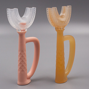 Brosse à dents en silicone en forme de U pour enfants, usage domestique, 22,45 g - Product Image 1
