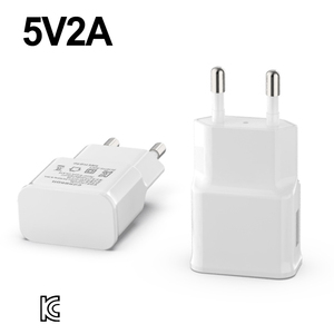 Caricabatterie USB Universale 5V2A 5 <span class=keywords><strong>Volt</strong></span> <span class=keywords><strong>2</strong></span> Ampere Adattatore per Smartwatch con Approvazione KC e Spina Coreana Batteria Standard per Telefoni Cellulari - Product Image 1
