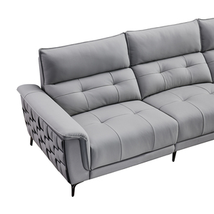 OKF Maßgefertigtes Wohnzimmermöbel 3-Sitzer Ledersofa Elektrisches Relaxsofa für Hotel und Apartment - Product Image 5