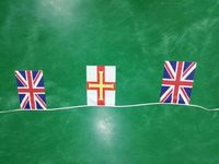Guirlande de drapeaux personnalisée, mini drapeaux en tissu polyester, guirlande de drapeaux italiens