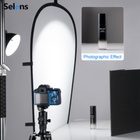 Diffuseur de lumière ovale Selens 24x36 pouces, lumière blanche douce, panneau de diffusion de lumière rond pliable avec sac de transport pour accessoires de studio photo