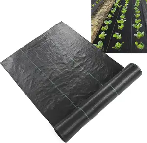 Woven Geotextile Weed Control Fabric Garden Landscape Fabric Hot Sale Arrivals For Greenhouse Shandong Factory Direct Sale