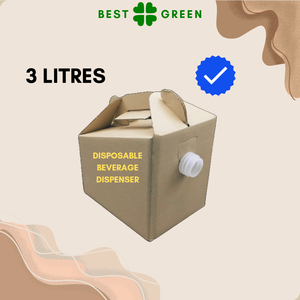 Xách tay 3L nước dùng một lần uống nước giải khát Dispenser với túi cách nhiệt & hộp carton | thân thiện với môi | Hot & đồ uống lạnh - Product Image 2