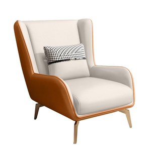 เก้าอี้โซฟาเดี่ยวขนาดเล็กสำหรับคนขี้เกียจ เก้าอี้โยกสำหรับห้องนั่งเล่นและห้องนอน สามารถนอนได้ พนักพิงหลังที่มั่นคง รูปทรงเสือ - Product Image 4