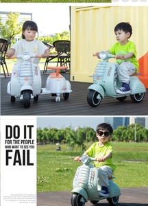 Motocicleta eléctrica para niños, <span class=keywords><strong>triciclo</strong></span> nuevo para niños y niñas, coche eléctrico para bebés, los niños pueden sentarse, las personas se pueden cargar - Product Image 2