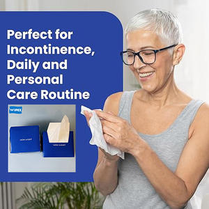 WIPEX Disposable Patient Towels Unscented Ultra Soft Medical Paper Facial Clean Dry Baby <strong>Wipes</strong> Disposable Hospital Wash Cloths - Product Image 3