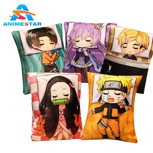 59 estilos al por mayor Genshin Impact Demon Slayer Haikyuu DBZ Son Goku figura <span class=keywords><strong>de</strong></span> peluche suave muñeca almohada Anime peluche Anime almohada - Product Image 1