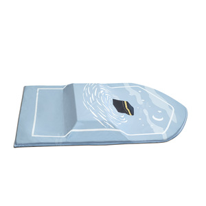 Tapis de <span class=keywords><strong>prière</strong></span> ergonomique personnalisable en polyester avec genouillères intégrées, mousse à mémoire de forme à rebond lent, style minimaliste épaissi - Product Image 5