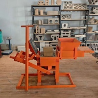 Machine à fabriquer de l'argile artisanale durable, écologique et économe en énergie, machine à former des briques d'argile, des briques de terre et des blocs