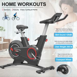 Vélo d'Entraînement Intérieur 2025 Bicicletas De Spinning Bike pour Salle de Sport à Domicile PMS/ ERG Résistance Magnétique - Product Image 5