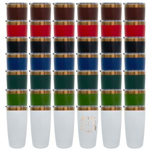 Paquete de 25 Vasos de 10 oz con Tapa Magnética Deslizante, Recubiertos de Cobre, Aislamiento al Vacío de Doble Pared, Aptos para Grabado Láser, Envío desde Almacén en EE. UU. - Product Image 2