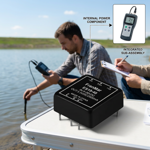 Convertisseur DC-DC à double sortie 10W ±12V ±0.417A avec fonction logique d'activation/déactivation à distance et fonction de polarité inversée - Product Image 1