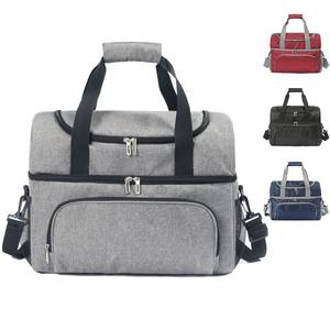 Sac isotherme pliable en tissu Oxford, imperméable, grande capacité 30L, personnalisable, pour le transport de repas - Product Image 1
