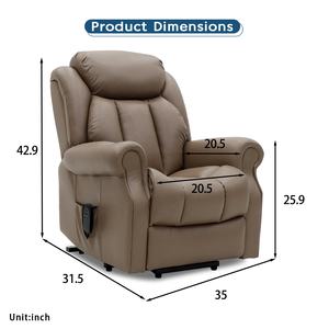 <span class=keywords><strong>Fauteuil</strong></span> inclinable électrique à double moteur Geeksofa, inclinable et réglable en hauteur, pour personnes âgées, handicapées et patients - Product Image 2