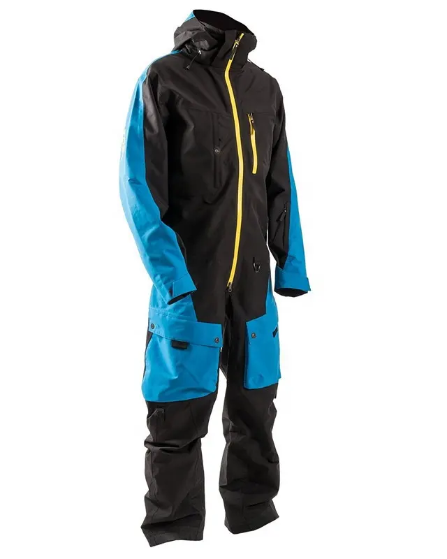 ZN-Snow Winter Ski passt zu einteiligen Overalls Herren Kalt wetter Fleece hose