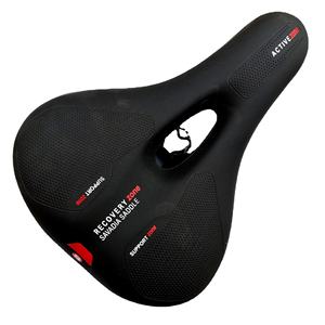 Sillín de Bicicleta <span class=keywords><strong>MTB</strong></span> de Fábrica, Cómodo, Extra Grande, con Cojín Ancho, Diseño Ergonómico, Ligero, con Características de Seguridad, para Hombre y Mujer - Product Image 1