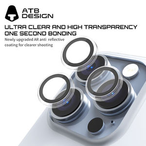 Film de protection en verre trempé anti-reflet en gros pour objectif d'appareil photo de téléphone portable <span class=keywords><strong>Samsung</strong></span> S25 Ultra et iPhone 17 Air - Product Image 5