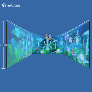 Panneau interactif mural de projection tactile multifonctionnel, affichage de jeux éducatifs pour les écoles, les restaurants et les lieux pour enfants - Product Image 2