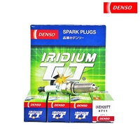 Bougie d'allumage Denso 0.4 iridium à pointe IXEH20TT 22401-JD01B pour Nis-san Teana,X-Trail,Tiida,Elgrand,Synergy/Sentra,Qashqai