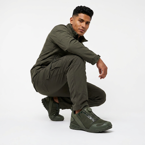 Zapatillas Tácticas Verdes SF42 710 con Malla de Camuflaje, Calzado para Senderismo al Aire Libre para Todas las Estaciones, Zapatos Deportivos de Verano con Cierre - Product Image 1