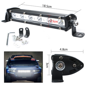 Super Slim 12V 24V 18w 36W 7" 13" 19" 50"inch White Yellow 12v 24V <strong>Led</strong> <strong>Light</strong> <strong>bar</strong> <strong>LED</strong> Driving Fog <strong>Lights</strong> for SUV Vehicles Truck - Product Image 3