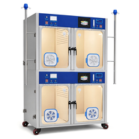 Cage de Récupération Professionnelle pour Animaux XY ACICU II avec Contrôle de la Gamme d'Oxygène, Chauffage PTC et Portes Transparentes