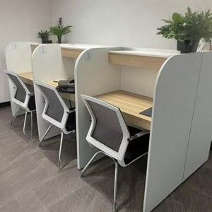 Bureau d'étude individuel avec cloison pour un apprentissage immersif dans les salles de classe et les centres de formation - Product Image 5