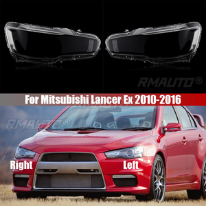 Cho Mitsubishi Lancer <span class=keywords><strong>EX</strong></span> 2010 2016 Đèn pha Bìa đèn bóng đèn vỏ chụp đèn pha đèn nhà ở ống kính plexiglass - Product Image 1