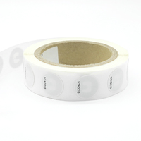 13,56 MHz RFID HF Tamaño personalizado NFC Etiqueta adhesiva PET PVC NFC Tag Chip Ntag213 Ntag215 Ntag216 Rollo de pegatinas RFID