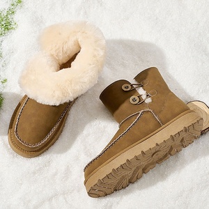 All'ingrosso stivali <span class=keywords><strong>da</strong></span> <span class=keywords><strong>neve</strong></span> a doppio bottone <span class=keywords><strong>da</strong></span> uomo 39-45 scarpe invernali calde in pelle di grandi dimensioni antiscivolo Sole Casual scarpe <span class=keywords><strong>da</strong></span> esterno Casual - Product Image 3