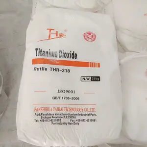 Trắng sắc tố thị trường TiO2 rutile giá hóa chất Thr-218, Thr-6666 rutile Titanium Dioxide TiO2 cho sơn, PVC, cao su