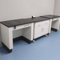 Banc de laboratoire scolaire moderne, banc à balance plat, table anti-vibrations pour laboratoire chimique