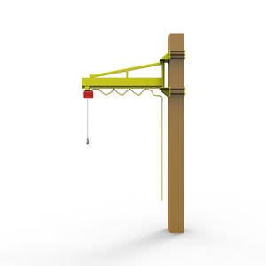 رافعة جدارية متحركة من نوع BXD بحمولة من 0.125 طن إلى 3 طن، رافعة ذراعية مثبتة على الحائط للورش - Product Image 6