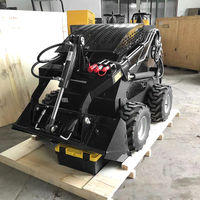 EPA-Mini chargeuse compacte diesel, usine chinoise, avec support multifonction, chargeuse sur chenilles, mini chargeuse compacte