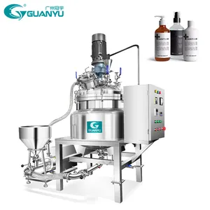 100L 300L vacuum high pressure stainless steel reactor cream paste mixing tank continuous stirred tank reactor