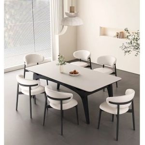 Hiện Đại Giá Rẻ Nhà Máy Giá Mở rộng Bằng Gỗ Bàn Ăn Đặt Cho Nhà Bếp Phòng Khách Phong Cách Bàn Bằng Gỗ Thiết Lập - Product Image 4