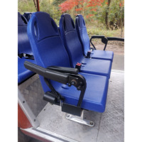 Sièges en plastique pour autobus Plusieurs styles Siège conducteur pour autobus avec suspension mécanique