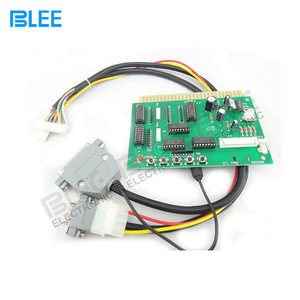 Placa Convertidora Blee PC a Jamma, Interfaz de 28 Pines, Enchufe Estadounidense, Placa Base para Consola de Juegos con Cables y Conectores - Product Image 1