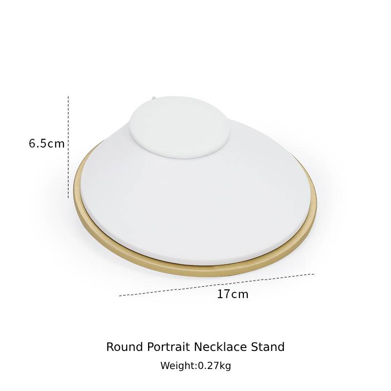 Round Portrait Necklace Stand