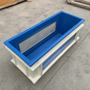 Bassin d'aquaculture en PRV pour l'élevage de poissons, bassin rond pour l'élevage de koïs, réservoir en fibre de verre de haute qualité - Product Image 6