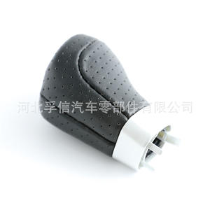 Pommeau de levier de vitesse en cuir, 5 ou 6 vitesses, ergonomique, pour Bmw E81 E82 E87 E88 E90 E91 E92 E93 - Product Image 4