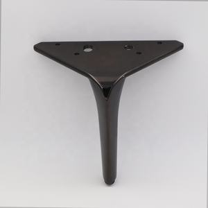 <span class=keywords><strong>SGS</strong></span> 테스트 통과 H16cm 현대 블랙 니켈 금속 알루미늄 합금 가구 사무실 소파 다리 교체 - Product Image 2